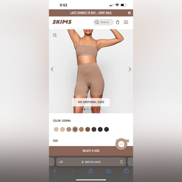 Skims sienna low back sheer sculpt shapewear shorts - Picture 3 of 10